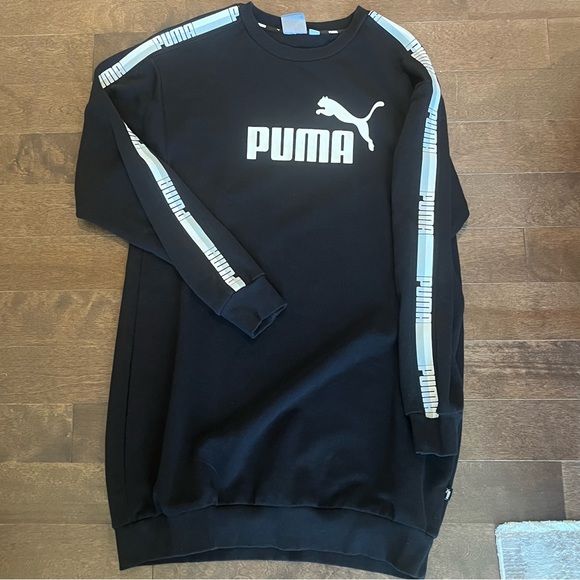 Puma Hoodie Sweater Dress - Picture 2 of 4